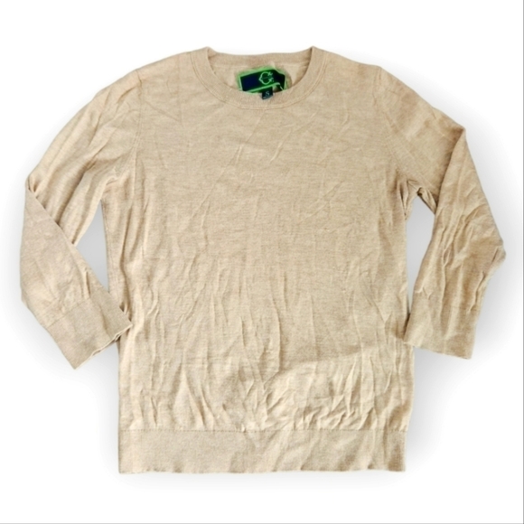 Christian Siriano C Wonder 3/4 Sleeve Crewneck Sweater Small - Picture 1 of 5